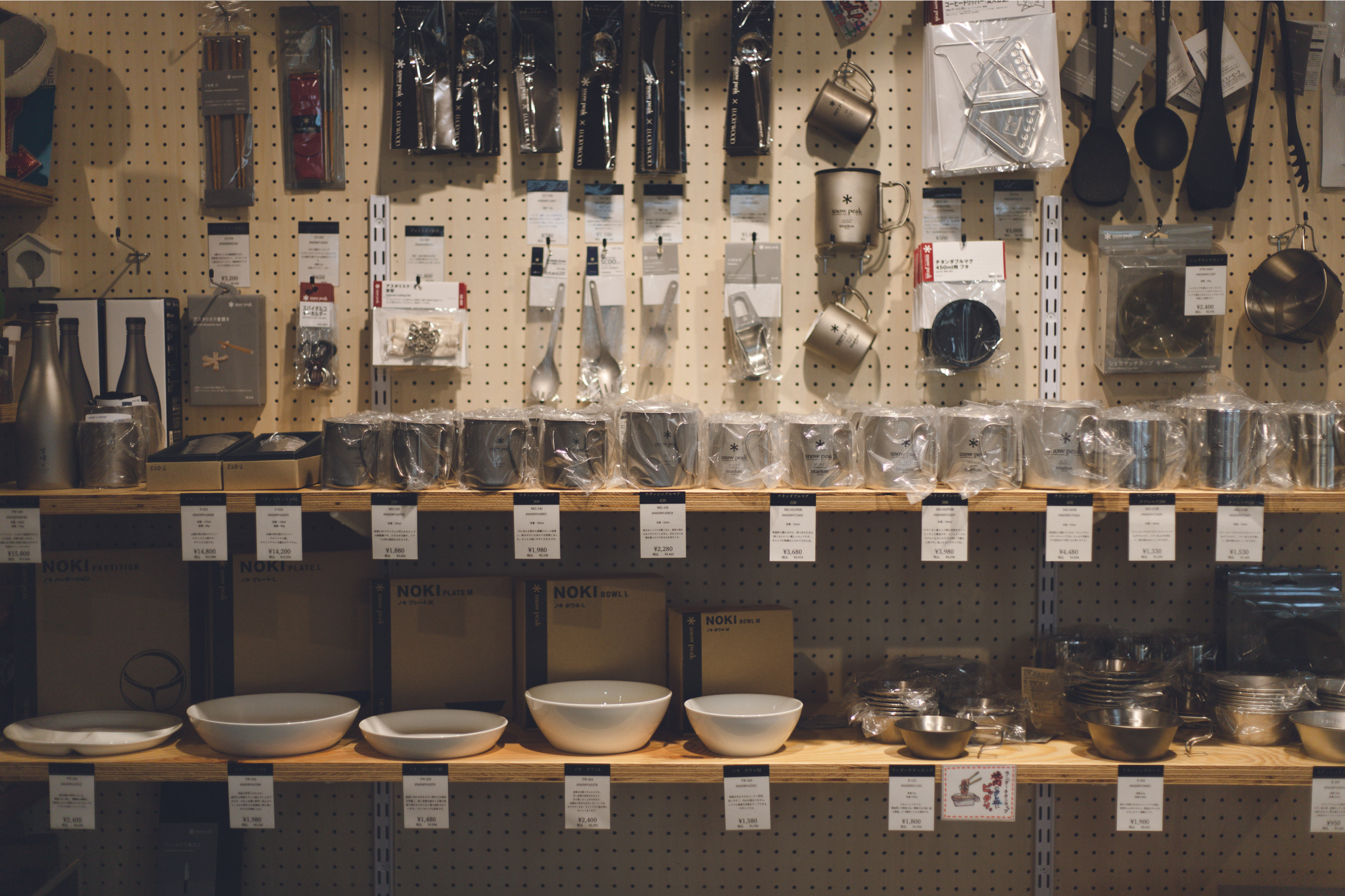 スノーピーク アーバンアウトドアショップ ショップインショップ山形