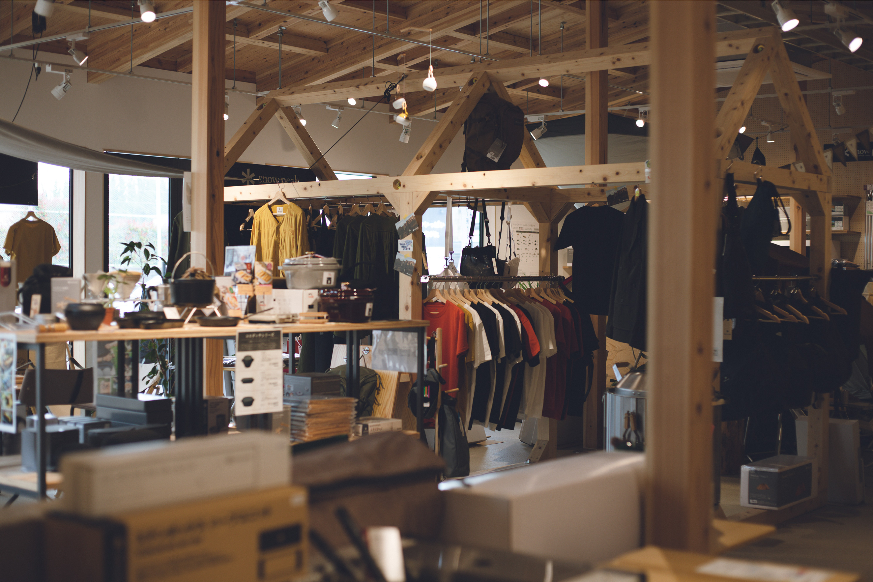 スノーピーク アーバンアウトドアショップ ショップインショップ山形